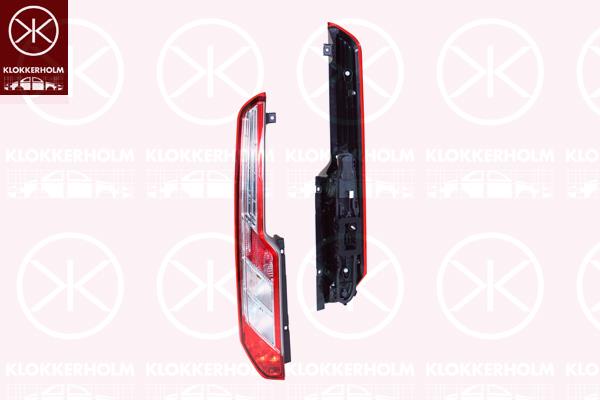 Tail Light Assembly, with bulb holder, Left, 1 778 451 (FORD), 1 811 476 (FORD), 1 828 370 (FORD), 1 849 272 (FORD), 1 852 323 (FORD), 1778451 (FORD), 1811476 (FORD), 1828370 (FORD), 1852323 (FORD), 1933338 (FORD), 2287856 (FORD), 2411271 (FORD), BK21 13405AB (FORD)