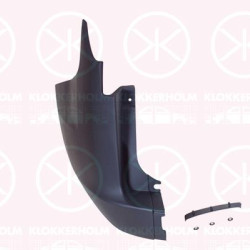 Bumper, w/primer, for vehicles with rear doors, Left Rear, 1779160 (FORD), 1827023 (FORD), 2273160 (FORD)