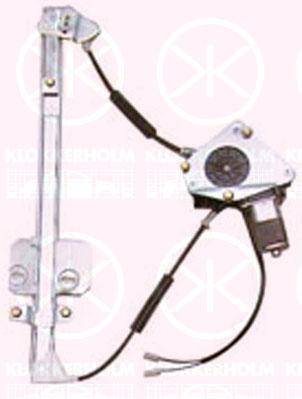 Window Regulator, with electric motor, Electric, Left, 1 097 578 (FORD), 1 138 072 (FORD), 1097578 (FORD)