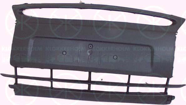 Bumper, Front, grey, not for trim level: Sport, 1 076 769 (FORD), 1072143 (FORD), 1076767 (FORD)