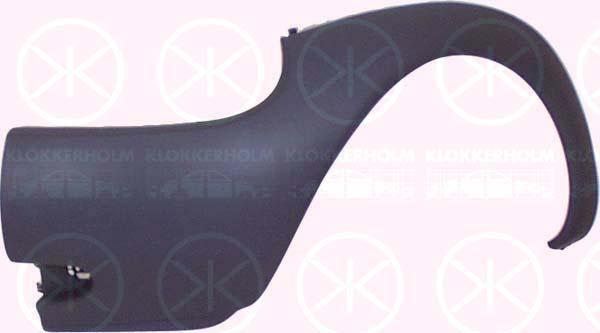 Bumper, blue, Left Front, not for trim level: Sport, 1 058 563 (FORD)