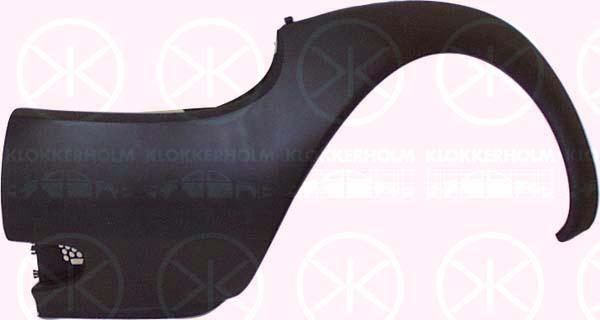 Bumper, w/primer, Left Front, not for trim level: Sport, 1 131 569 (FORD)