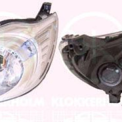 Headlight, H4, with motor for headlamp levelling, Left, Illuminance [lx]: 10, AL, 1 563 832 (FORD)