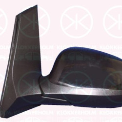 Exterior Mirror, Control: cable pull, Convex, black, Left, 1 567 846 (FORD), 1 570 764 (FORD), 1 751 721 (FORD), 1737733 (FORD)