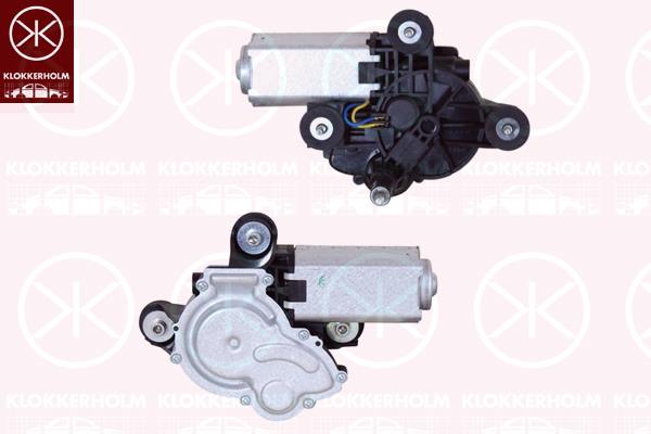 Wiper Motor, Rear, Voltage [V]: 12, 1554048 (FORD), 1671595 (FORD), 9S51-17K441AB (FORD), 9S51-17K441AA (FORD)