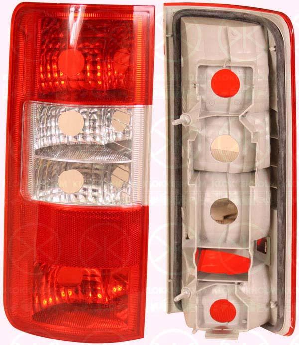 Tail Light Assembly, without bulb holder, Left, 1 342 516 (FORD), 1 369 222 (FORD), 1 369 234 (FORD), 1342516 (FORD), 4 373 103 (FORD), 4 421 548 (FORD), 4421548 (FORD), 4453969 (FORD)