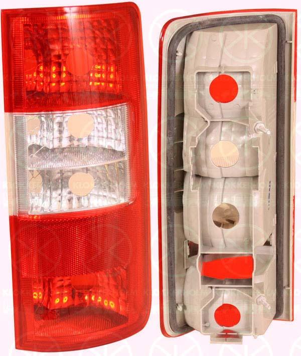 Tail Light Assembly, without bulb holder, Right, 1 342 515 (FORD), 1 369 221 (FORD), 1 369 233 (FORD), 1342515 (FORD), 4 373 102 (FORD), 4 421 547 (FORD), 4421547 (FORD), 4421549 (FORD), 4453966 (FORD), 4453968 (FORD)