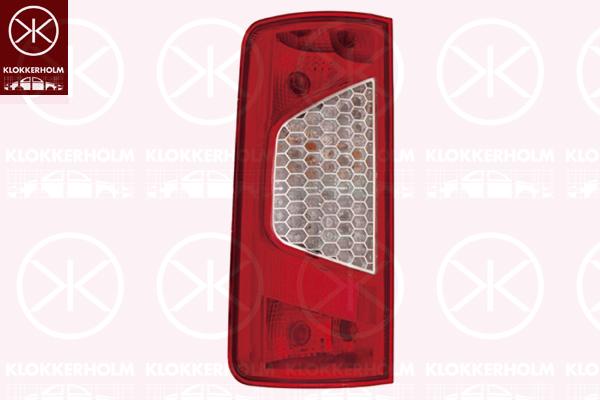 Tail Light Assembly, without bulb holder, Right, 1927114 (FORD), 4 974 082 (FORD), 5 103 003 (FORD), 5007964 (FORD), 5098937 (FORD), 5098938 (FORD), 5098939 (FORD), 9T16-13405-AA (FORD), 9T16-13A602-AC (FORD)