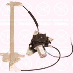 Window Regulator, with electric motor, without comfort function, Electric, Left Front, 1493637 (FORD), 4 523 921 (FORD), 5 182 970 (FORD)