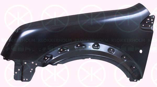 Wing, Right Front, Zinc-coated, 1 332 797 (FORD), 1 462 740 (FORD), 1 529 663 (FORD), 1388808 (FORD), 1416600 (FORD), 1462740 (FORD), 1529662 (FORD), 4448912 (FORD), 4951507 (FORD), 4490946 (FORD), 4974554 (FORD), 5 131 151 (FORD)