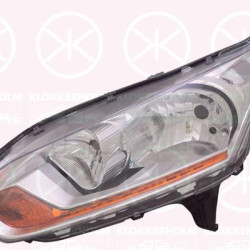 Headlight, Left, H7, H15, Housing Colour: chrome, with motor for headlamp levelling, 1 807 866 (FORD), 1 819 688 (FORD), 1 827 690 (FORD), 1807866 (FORD), 1819688 (FORD)