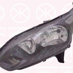 Headlight, Left, H7, H15, Housing Colour: black, with motor for headlamp levelling, 1 819 690 (FORD), 1 827 692 (FORD), 1807862 (FORD), 1819690 (FORD)