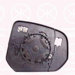 Mirror Glass, exterior mirror, Left, Heatable, Aspherical, 2243351 (FORD), KT1B-17K741-BA