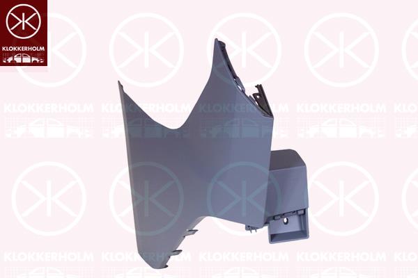 Bumper, w/primer, Right Rear, 1 828 828 (FORD), 1 840 570 (FORD), 1 870 159 (FORD), 1908555 (FORD)