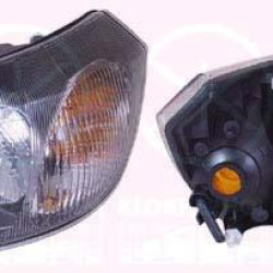 Headlight, Left, Illuminance [lx]: 17.5, H4, Housing Colour: black, for vehicles with headlight levelling (electric), without reflector, without motor for headlamp levelling, T.Y.C, 1 353 985 (FORD), 1232644 (FORD), 4695290 (FORD)