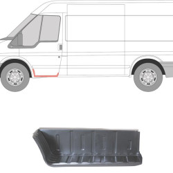 Rocker Panel, Left Front, Repair Panel, Upper section, 