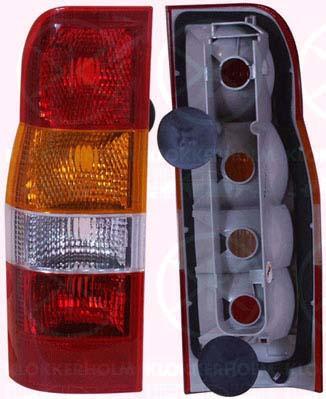 Tail Light Assembly, without bulb holder, Right, 1 205 701 (FORD), 1102373 (FORD), 1116629 (FORD)