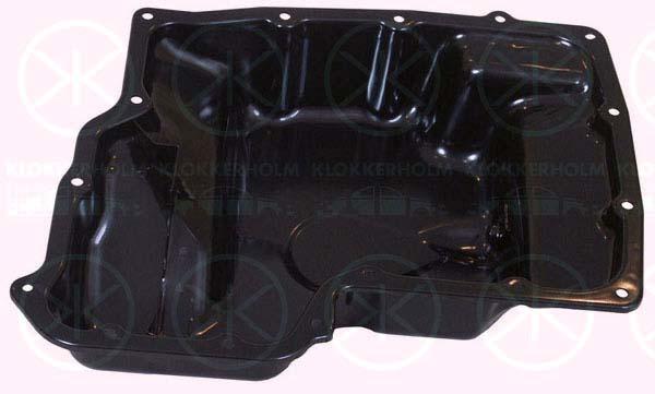 Oil Sump, 0009659369480 (FIAT), 0009675662380 (FIAT), 0301 N6 (PEUGEOT), 1 209 018 (FORD), 1 706 974 (FORD), 9675662380 (PEUGEOT), 9675662380 (DS), 9675662380 (CITROEN), BK2Q 6675 AA (FORD)