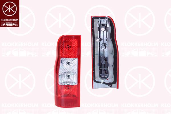 Tail Light Assembly, with bulb holder, Left, Indicator Colour: white, AL, 1 435 881 (FORD)