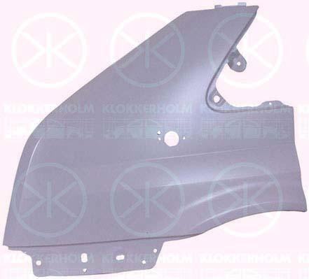 Wing, Left Front, with hole for direction indicator, 1 370 603 (FORD), 1 559 048 (FORD), 1370605 (FORD)