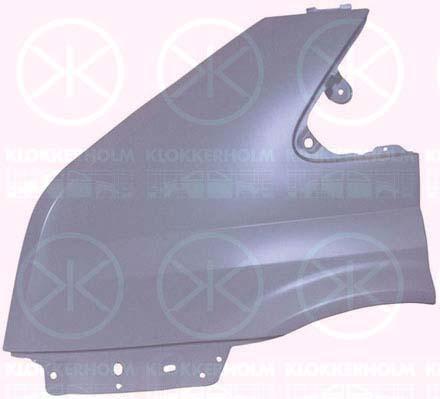 Wing, Left Front, without hole for direction indicator, 1 370 605 (FORD), 1 561 051 (FORD), 1370603 (FORD)