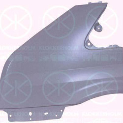 Wing, Left Front, without hole for direction indicator, 1 370 605 (FORD), 1 561 051 (FORD), 1370603 (FORD)