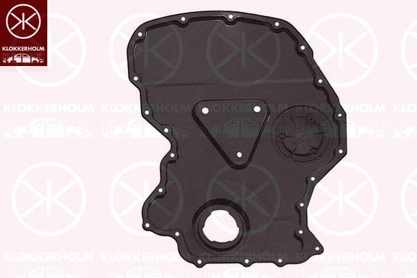 Cover, timing belt, Trim Level: FWD, 1122102 (FORD), 1253778 (FORD), 1741791 (FORD), 3S7Q6019AA (LANDROVE), 3S7Q6019AA (JAGUAR), 3S7Q6019AA (FORD), XS7Q6019AC (FORD)