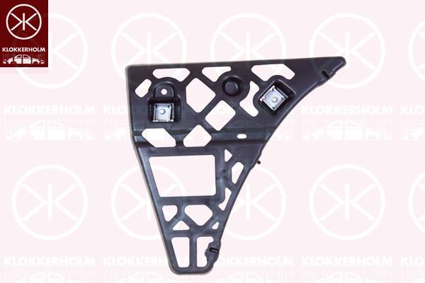 Mounting Bracket, bumper, Plastic, Left Front, 1 387 146 (FORD), 1 437 152 (FORD), 1 763 225 (FORD), 6C1117B750 (FORD)