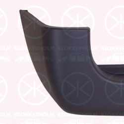 Bumper, Left Rear, Lower Section, dark grey, 1 745 835 (FORD), 1745835 (FORD)