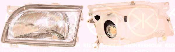 Headlight, H4, for vehicles with headlight levelling, Right, Diffusing Lens Material: Plastic, Illuminance [lx]: 27.5, 1 012 695 (FORD), 1097796 (FORD), 1114894 (FORD)