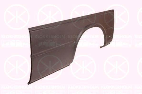 Quarter Panel, Wheel Arch Border, Left Rear, Axle Distance [mm]: 3570, 