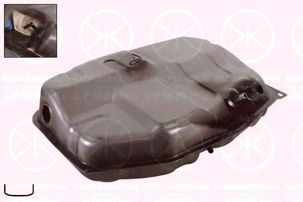 Fuel Tank, inj, 48L, with gaskets/seals, 6 133 812 (FORD)