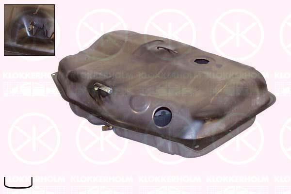 Fuel Tank, inj, 48L, with gaskets/seals, 6 172 223 (FORD)