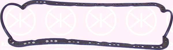 Gasket, oil sump, Rubber, 6 166 108 (FORD), 6140090 (FORD)