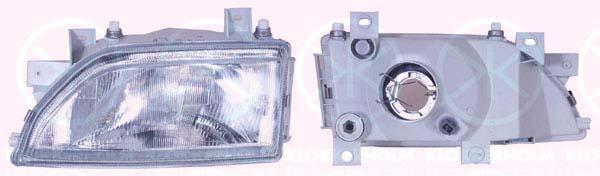 Headlight, Left, Illuminance [lx]: 27.5, H4, T.Y.C, 1 058 210 (FORD), 6 801 409 (FORD), 7 091 544 (FORD), 7091544 (FORD)