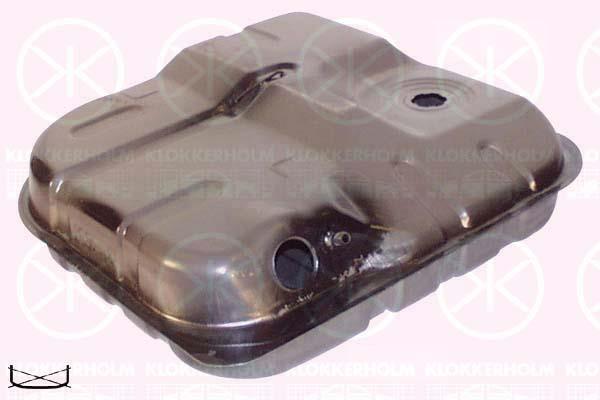 Fuel Tank, not inj., 55L, with gaskets/seals, 6 620 418 (FORD)