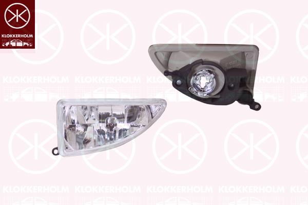 Front Fog Light, H1, Left Front, 1 084 738 (FORD), 1 204 861 (FORD), 1 346 660 (FORD)