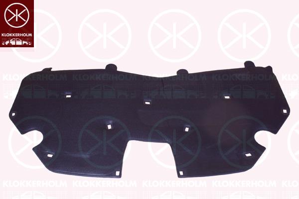 Engine Compartment Noise Insulation, Centre Section, Fitting Position: Bonnet, 1 136 361 (FORD)