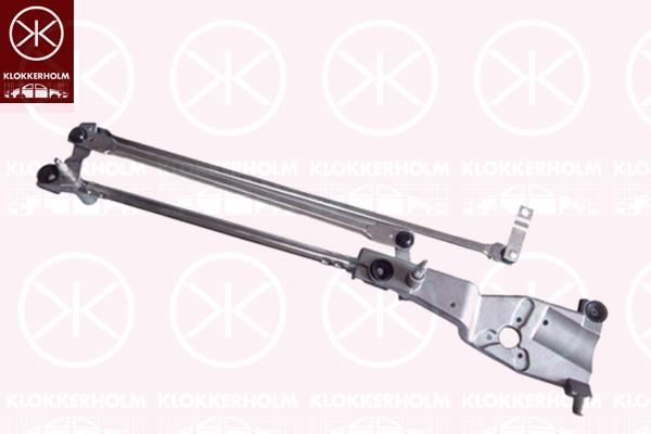 Wiper Linkage, Front, Set, for left-hand drive vehicles, 1064757 (FORD), 1124045 (FORD), 1317135 (FORD)