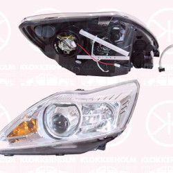 Headlight, D1S/H1, Xenon, with motor for headlamp levelling, Left, Housing Colour: chrome, Illuminance [lx]: 37.5, 1 521 204 (FORD), 1 574 944 (FORD), 1 679 616 (FORD), 1 747 647 (FORD)