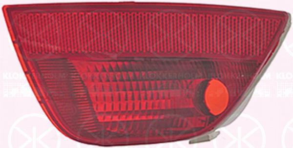 Rear Fog Light, with bulb holder, Left Rear, 1 386 532 (FORD), 1 419 080 (FORD), 1067264 (FORD), 1124435 (FORD), 1138145 (FORD), 1370144 (FORD)