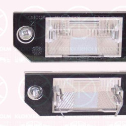 Licence Plate Light, with bulb holder, 3M5A-13550-AA (FORD), 4 502 331 (FORD), 4 502 332 (FORD)