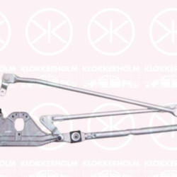 Wiper Linkage, Front, Set, for left-hand drive vehicles, 1492006 (FORD), 1704580 (FORD), 4M51-17K484-AD (FORD)