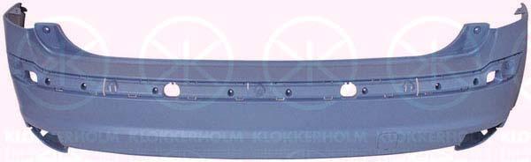 Bumper, w/primer, Rear, 1 336 747 (FORD), 1336747 (FORD), 1491410 (FORD)