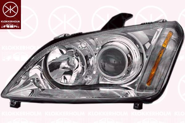 Headlight, without control unit for Xenon, Bi-Xenon, without motor for headlamp levelling, Hella, Left, Illuminance [lx]: 37.5, 1 347 467 (FORD), 1302217 (FORD)