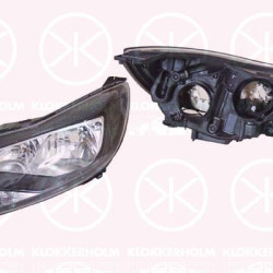 Headlight, H7/H1, with motor for headlamp levelling, Right, Optical Impression: black, Illuminance [lx]: 25, Visteon, 1 710 191 (FORD), 1 713 247 (FORD), 1 715 431 (FORD), 1 719 069 (FORD), 1 719 089 (FORD), 1 721 995 (FORD), 1 722 007 (FORD), 1 724 170 (FORD), 1 724 801 (FORD), 1 735 192 (FORD), 1 735 208 (FORD), 1 751 117 (FORD), 1 786 448 (FORD), 1715431 (FORD), 1719069 (FORD), 1719089 (FORD), 1721995 (FORD), 1722007 (FORD), 1724170 (FORD), 1735208 (FORD), 1768369 (FORD), 1838641 (FORD), 1873933 (FORD), BM51-13100-CF (FORD)