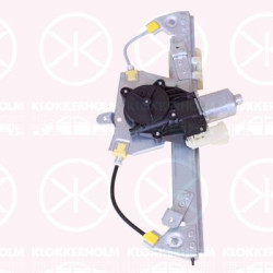 Window Regulator, with electric motor, with comfort function, Right Rear, Electric, 1 688 680 (FORD), 1 820 117 (FORD), 1 884 440 (FORD)