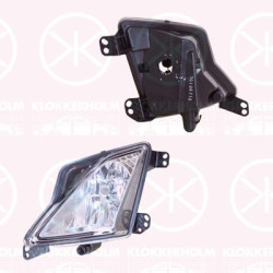 Front Fog Light, Left, H8, without bulb holder, 2213451 (FORD), 2239217 (FORD), JX7B-13B221-DC (FORD), JX7Z-13200-B (FORD)