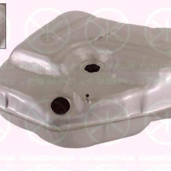 Fuel Tank, 60L, Diesel, with gaskets/seals, 6 161 198 (FORD)