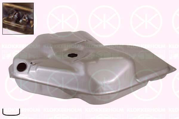 Fuel Tank, inj, 70L, with gaskets/seals, 6 671 662 (FORD), 6127396 (FORD)